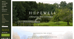 Desktop Screenshot of hopewellcommunity.org