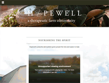 Tablet Screenshot of hopewellcommunity.org